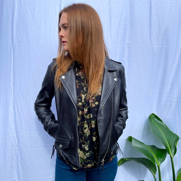 RUDSAK Jackets & Blazers - Rudsak Leather Biker Jacket size Medium